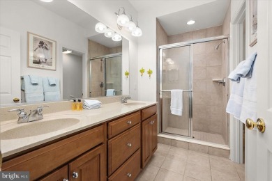 This beautiful end unit carriage house is located on a premium on Bear Trap Dunes Golf Club in Delaware - for sale on GolfHomes.com, golf home, golf lot