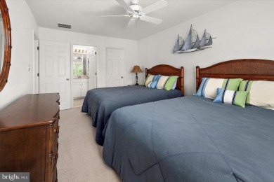 This beautiful end unit carriage house is located on a premium on Bear Trap Dunes Golf Club in Delaware - for sale on GolfHomes.com, golf home, golf lot