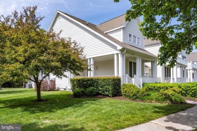 This beautiful end unit carriage house is located on a premium on Bear Trap Dunes Golf Club in Delaware - for sale on GolfHomes.com, golf home, golf lot