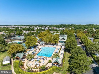 This beautiful end unit carriage house is located on a premium on Bear Trap Dunes Golf Club in Delaware - for sale on GolfHomes.com, golf home, golf lot