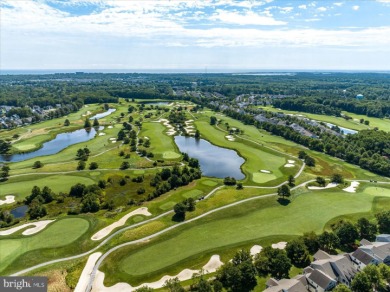 This beautiful end unit carriage house is located on a premium on Bear Trap Dunes Golf Club in Delaware - for sale on GolfHomes.com, golf home, golf lot