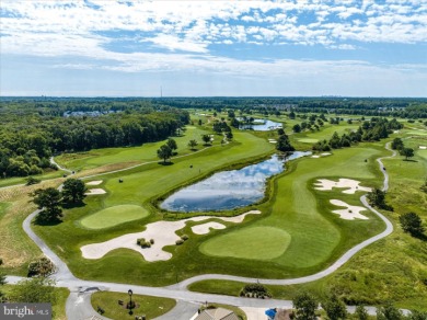 This beautiful end unit carriage house is located on a premium on Bear Trap Dunes Golf Club in Delaware - for sale on GolfHomes.com, golf home, golf lot