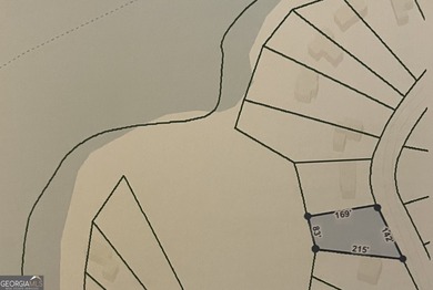 Beautiful lot with seasonal water views of Jackson Lake! on Turtle Cove Golf Course in Georgia - for sale on GolfHomes.com, golf home, golf lot