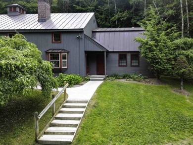 This beautifully reimagined Quechee Hollow end unit is turnkey! on Quechee Club in Vermont - for sale on GolfHomes.com, golf home, golf lot