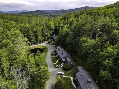 This beautifully reimagined Quechee Hollow end unit is turnkey! on Quechee Club in Vermont - for sale on GolfHomes.com, golf home, golf lot