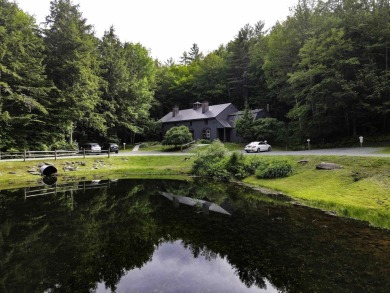 This beautifully reimagined Quechee Hollow end unit is turnkey! on Quechee Club in Vermont - for sale on GolfHomes.com, golf home, golf lot
