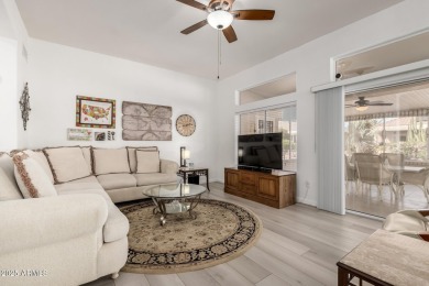 Bright and inviting, this move-in ready home comes fully on Trail Ridge Golf Course in Arizona - for sale on GolfHomes.com, golf home, golf lot