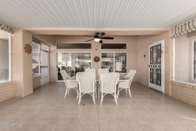 Bright and inviting, this move-in ready home comes fully on Trail Ridge Golf Course in Arizona - for sale on GolfHomes.com, golf home, golf lot
