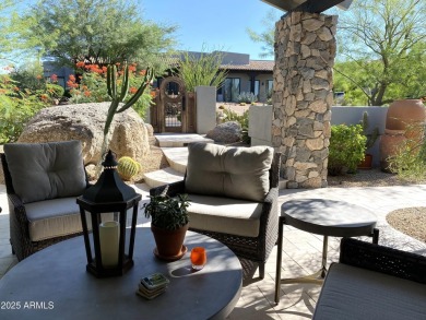 Sitting on what is arguably one of the premiere parcels in the on The Boulders Resort Golf Club in Arizona - for sale on GolfHomes.com, golf home, golf lot