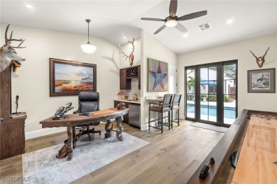 Discover a perfect blend of timeless design, modern innovation on Fort Myers Country Club in Florida - for sale on GolfHomes.com, golf home, golf lot