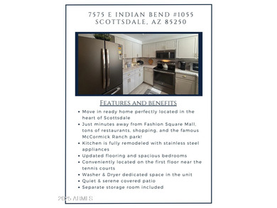 Welcome to 7575 E Indian Bend Rd #1055 - a beautifully on Scottsdale Silverado Golf Club in Arizona - for sale on GolfHomes.com, golf home, golf lot