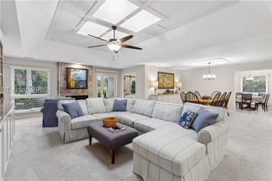 All on 1 level, beautifully updated home in the Private Beach on Palmetto Dunes Golf Course and Resort in South Carolina - for sale on GolfHomes.com, golf home, golf lot