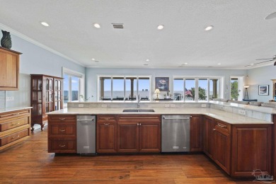 This stunning ICF waterfront home, featuring 135 feet on the on Tiger Point Golf and Country Club in Florida - for sale on GolfHomes.com, golf home, golf lot