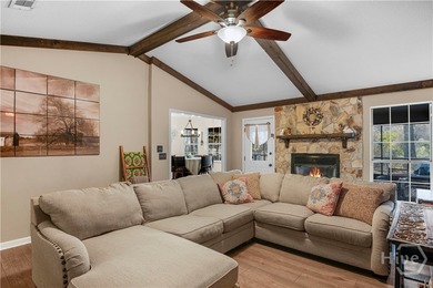 Welcome home to this lovely 4 bedroom, 2 bath ranch with 1,862 on Cherokee Rose Country Club in Georgia - for sale on GolfHomes.com, golf home, golf lot