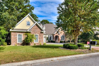 This elegant, custom-built home epitomizes the gracious southern on Woodside Plantation Country Club in South Carolina - for sale on GolfHomes.com, golf home, golf lot
