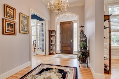 This elegant, custom-built home epitomizes the gracious southern on Woodside Plantation Country Club in South Carolina - for sale on GolfHomes.com, golf home, golf lot