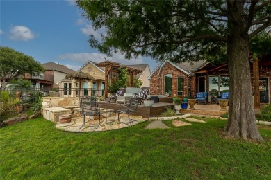 Situated on one of the best golf course lots in Lantana, this on Lantana Golf Club in Texas - for sale on GolfHomes.com, golf home, golf lot