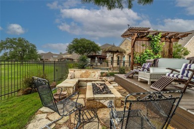 Situated on one of the best golf course lots in Lantana, this on Lantana Golf Club in Texas - for sale on GolfHomes.com, golf home, golf lot