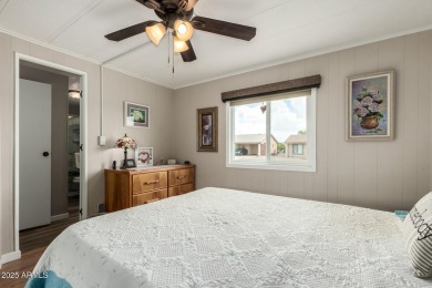 Great   updated  and partially furnished 2 bedroom 2 bath home on Fountain of the Sun Country Club in Arizona - for sale on GolfHomes.com, golf home, golf lot