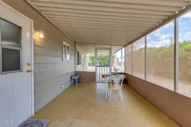 Great   updated  and partially furnished 2 bedroom 2 bath home on Fountain of the Sun Country Club in Arizona - for sale on GolfHomes.com, golf home, golf lot
