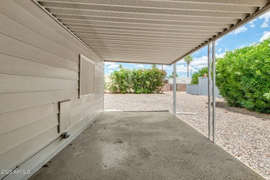Great   updated  and partially furnished 2 bedroom 2 bath home on Fountain of the Sun Country Club in Arizona - for sale on GolfHomes.com, golf home, golf lot