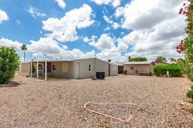 Great   updated  and partially furnished 2 bedroom 2 bath home on Fountain of the Sun Country Club in Arizona - for sale on GolfHomes.com, golf home, golf lot