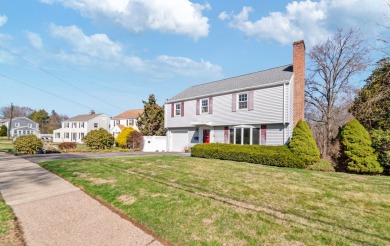 Nestled in a peaceful neighborhood, this beautiful 4-bedroom on Rockledge Golf Club in Connecticut - for sale on GolfHomes.com, golf home, golf lot