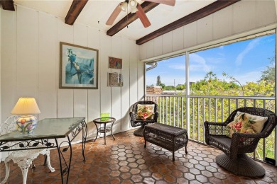 This top-floor condo sits high and dry in a non-flood zone on Bayou Golf Club in Florida - for sale on GolfHomes.com, golf home, golf lot