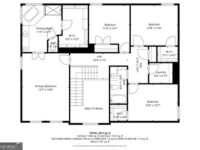 Built in 2017, this beautifully maintained home offers the on Dogwood Golf Club in Georgia - for sale on GolfHomes.com, golf home, golf lot