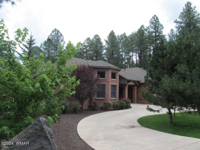 Magnificent Custom Home with unparalled view of golf course and on Pinetop Lakes Country Club in Arizona - for sale on GolfHomes.com, golf home, golf lot