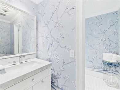 Exquisitely reimagined by renowned Melissa Parker Interiors on The Landings Club - Oakridge in Georgia - for sale on GolfHomes.com, golf home, golf lot