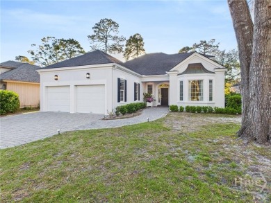 Exquisitely reimagined by renowned Melissa Parker Interiors on The Landings Club - Oakridge in Georgia - for sale on GolfHomes.com, golf home, golf lot