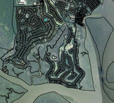 Come see what *Bluff Life* is all about! This lovely 0.81 acre on Sapelo Hammock Golf Club in Georgia - for sale on GolfHomes.com, golf home, golf lot