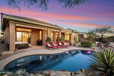 This stunning 4-bedroom, 3.5-bath, 2,981 sq. ft. Monterey model on Anthem Golf and Country Club  in Arizona - for sale on GolfHomes.com, golf home, golf lot