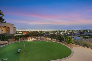 SPECTACULAR LAS VEGAS STRIP, GOLF, MOUNTAIN VIEWS on Revere Golf Club in Nevada - for sale on GolfHomes.com, golf home, golf lot
