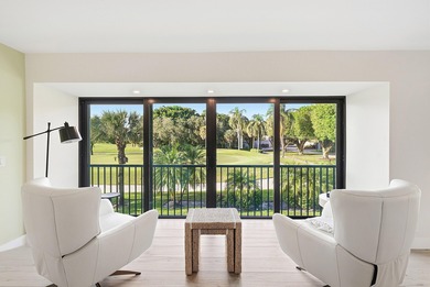 Tranquil golf course views from this 2-bedroom, 2-bath on Quail Ridge Golf Course and Country Club in Florida - for sale on GolfHomes.com, golf home, golf lot