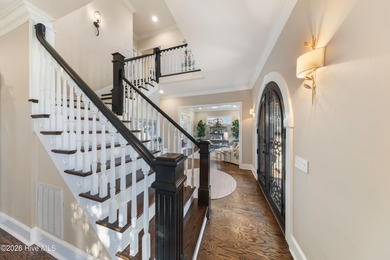 Prepare to be wowed! A must see in person, this custom brick on Members Club At St. James Plantation in North Carolina - for sale on GolfHomes.com, golf home, golf lot