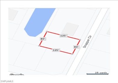 This WATERFRONT lot is on a quiet street that would be a great on Rotonda Golf and Country Club - Long Marsh  in Florida - for sale on GolfHomes.com, golf home, golf lot