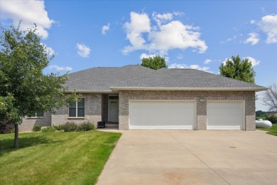 Wide open spaces with a pristine home.  This is basically a new on Hart Ridge Golf Course in Iowa - for sale on GolfHomes.com, golf home, golf lot