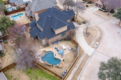 Welcome home! This beautiful 5-bedroom house, located on a on Lantana Golf Club in Texas - for sale on GolfHomes.com, golf home, golf lot