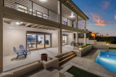 Exquisite luxury living awaits in this stunning 5 bedroom plus on Desert Canyon Golf Club in Arizona - for sale on GolfHomes.com, golf home, golf lot