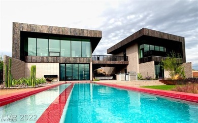 Renowned Architect Eric Strain created this stunning, unique on Bears Best Las Vegas Golf Club in Nevada - for sale on GolfHomes.com, golf home, golf lot