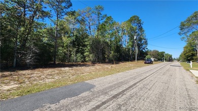 Beautiful homesite on smooth paved road in the growing on Citrus Springs Country Club in Florida - for sale on GolfHomes.com, golf home, golf lot