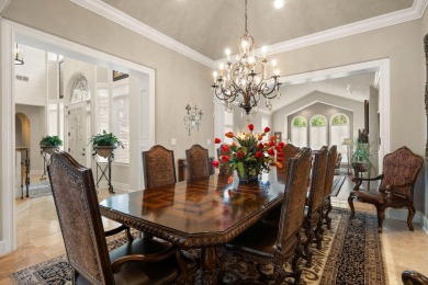 Nestled within the exclusive Tanoan Country Club East, this on Tanoan Country Club in New Mexico - for sale on GolfHomes.com, golf home, golf lot