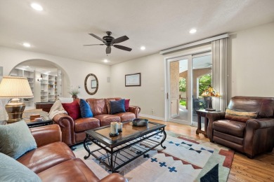 Nestled within the exclusive Tanoan Country Club East, this on Tanoan Country Club in New Mexico - for sale on GolfHomes.com, golf home, golf lot