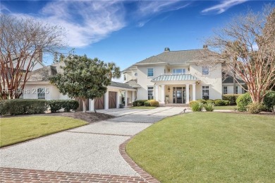 This exclusive property, nestled on one of only 32 deep-water on Colleton River Plantation Club in South Carolina - for sale on GolfHomes.com, golf home, golf lot