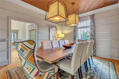 This exclusive property, nestled on one of only 32 deep-water on Colleton River Plantation Club in South Carolina - for sale on GolfHomes.com, golf home, golf lot