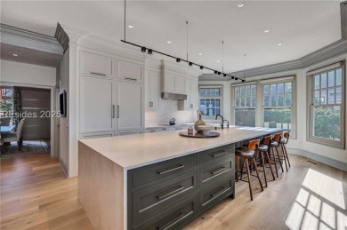 This exclusive property, nestled on one of only 32 deep-water on Colleton River Plantation Club in South Carolina - for sale on GolfHomes.com, golf home, golf lot