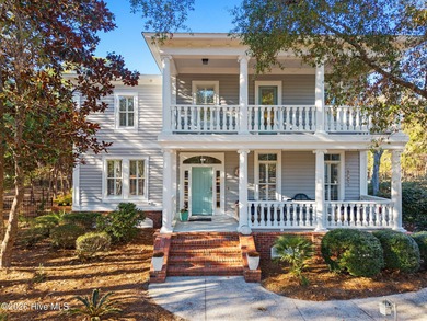Elegant Charleston-style custom home located in an amenity-rich on Lockwood Folly Country Club in North Carolina - for sale on GolfHomes.com, golf home, golf lot