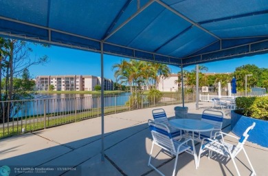 This 4th-floor 55+ penthouse condo offers spectacular views of on Sunrise Lakes Phase III in Florida - for sale on GolfHomes.com, golf home, golf lot